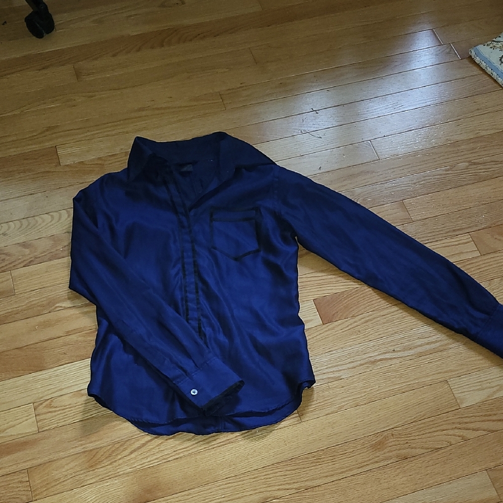 EUC Pink tartan shirt size 6